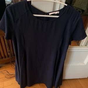 S Navy Topshop Dress